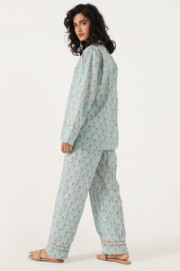 2 Piece PJ Set - Light Blue