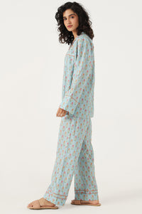 2 Piece PJ Set - Light Blue