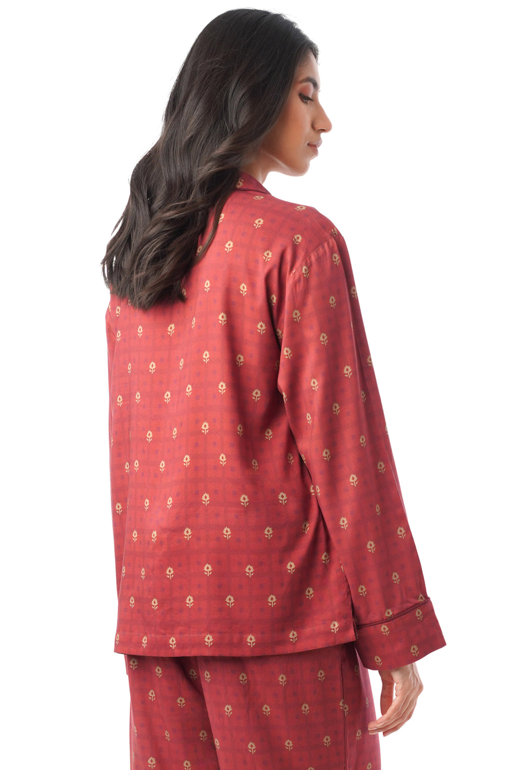 2 Piece PJ Set - Maroon