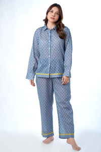 2 Piece PJ Set - Light Blue