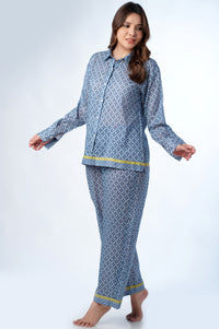 2 Piece PJ Set - Light Blue