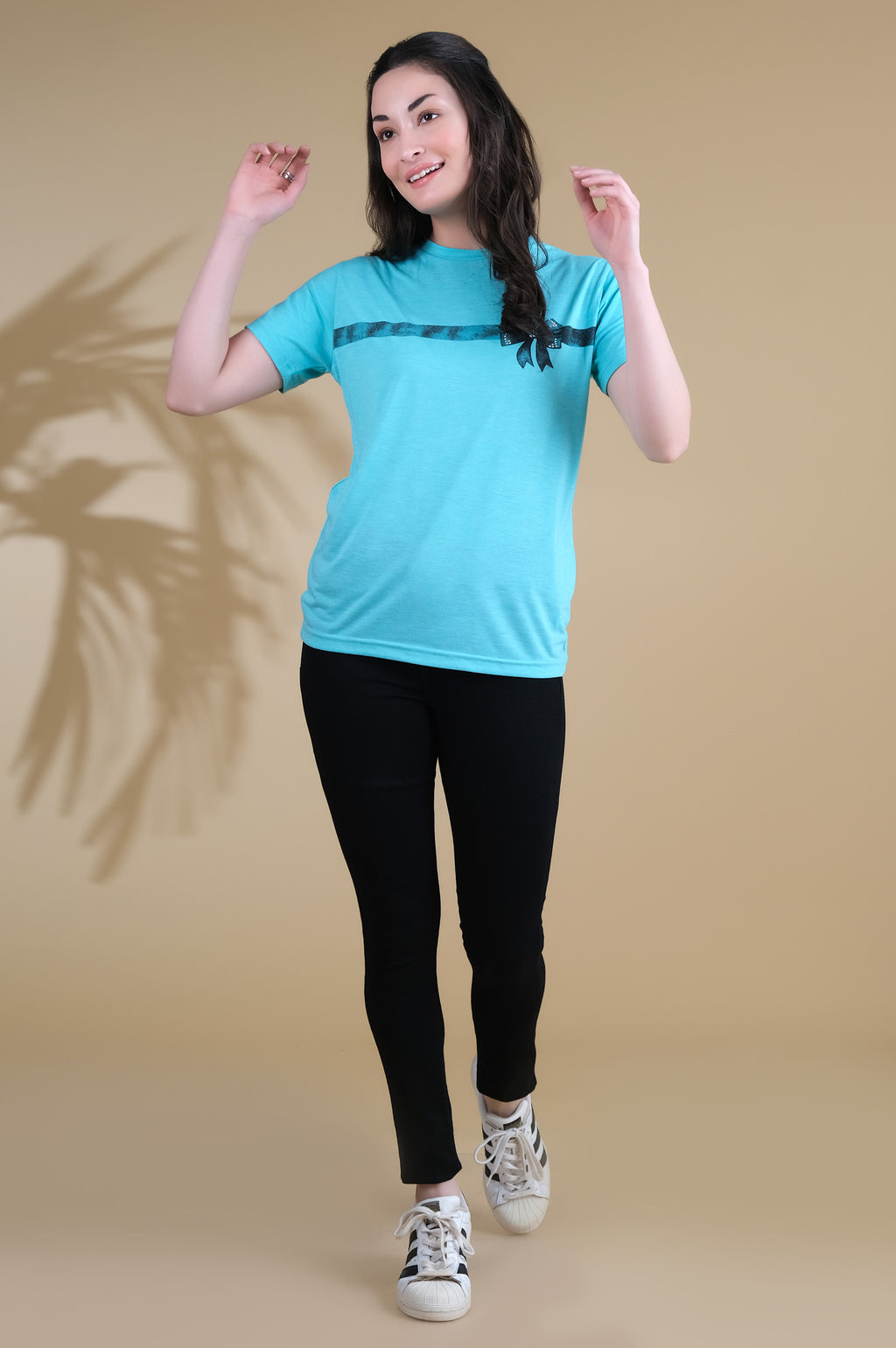 Round Neck Plain T-Shirt