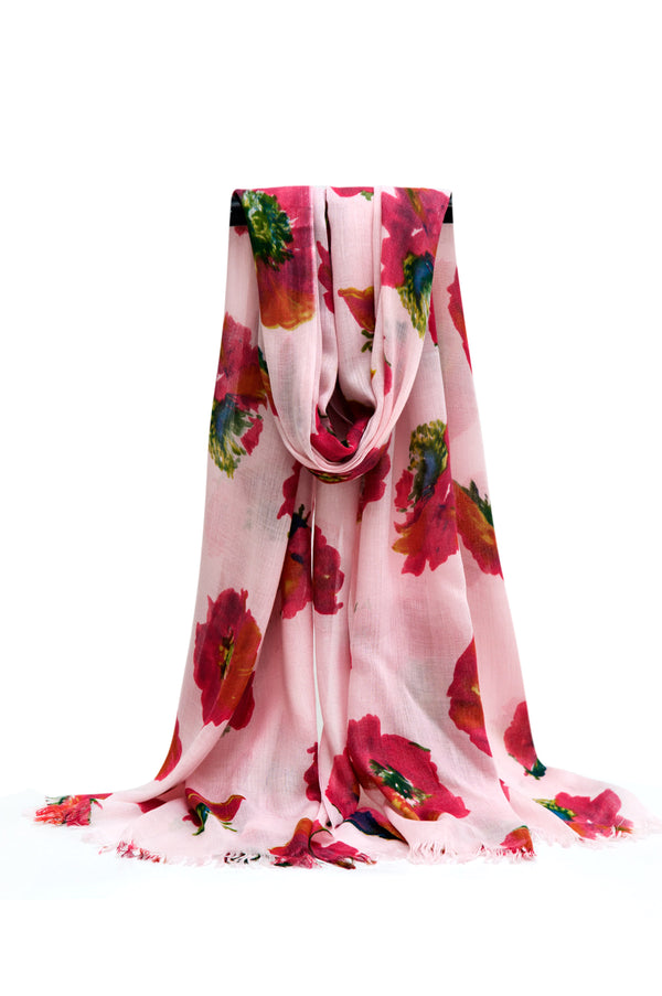 Floral Viscose Scarf