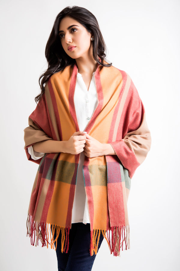 Color Block Shawls