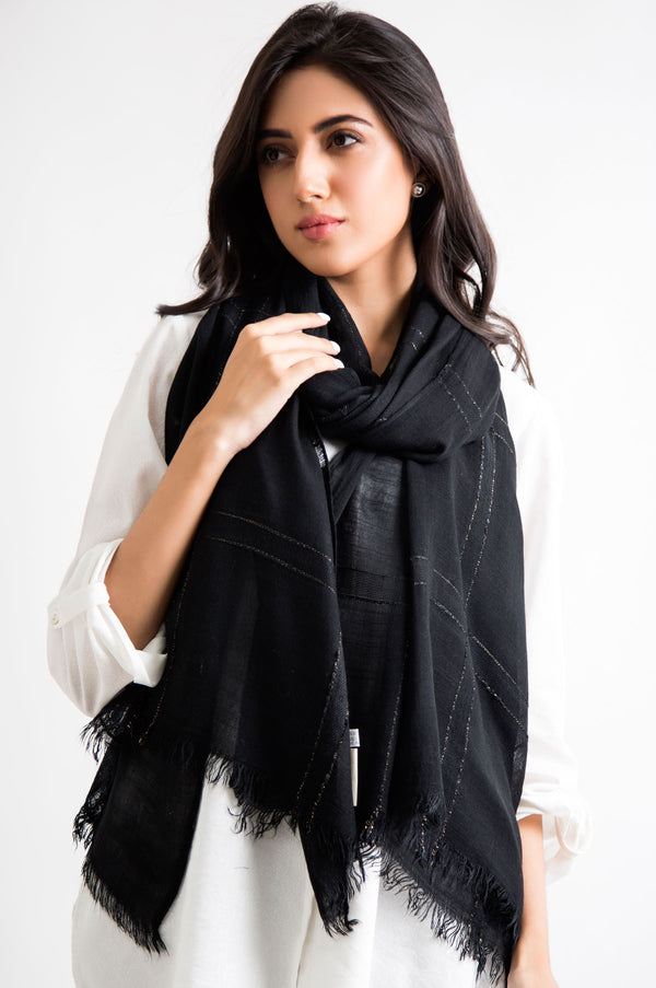 Viscose Zari Scarf