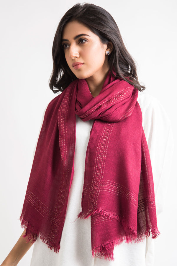 Viscose Zari Scarf