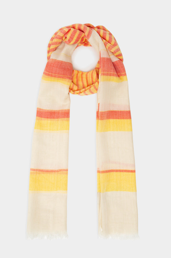 Solid Scarf - White