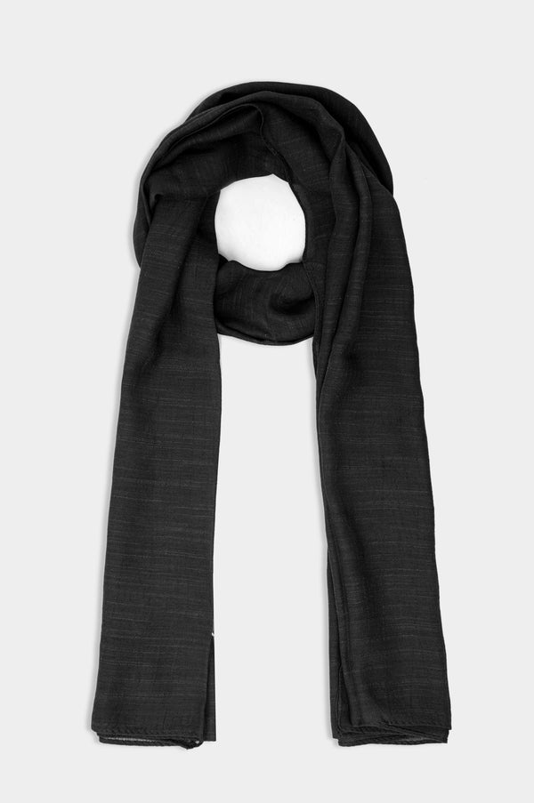 Solid Scarf - Black