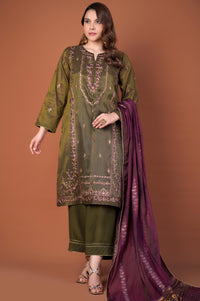 3 Piece Unstitched Embroidered Mysuri Suit