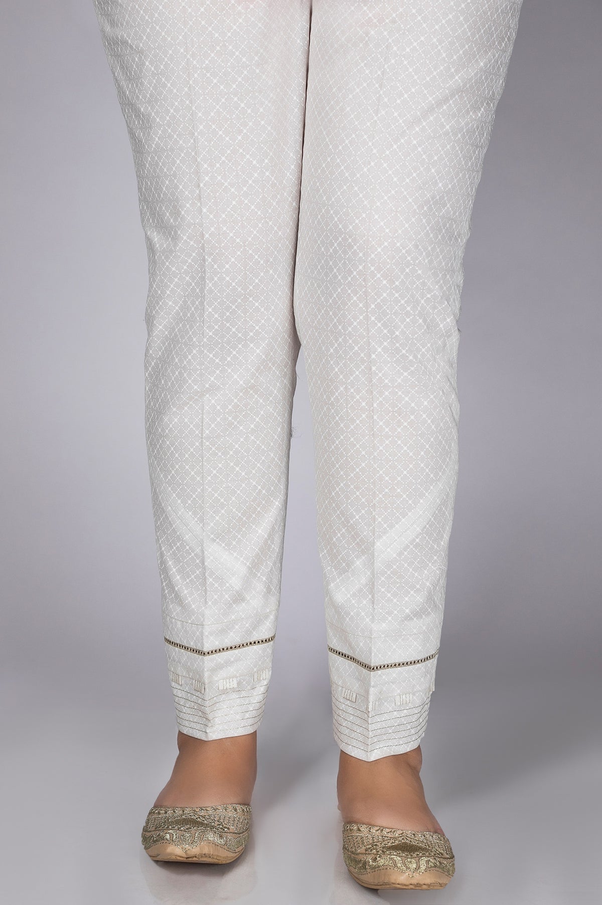 Embellished Cigarette Pants