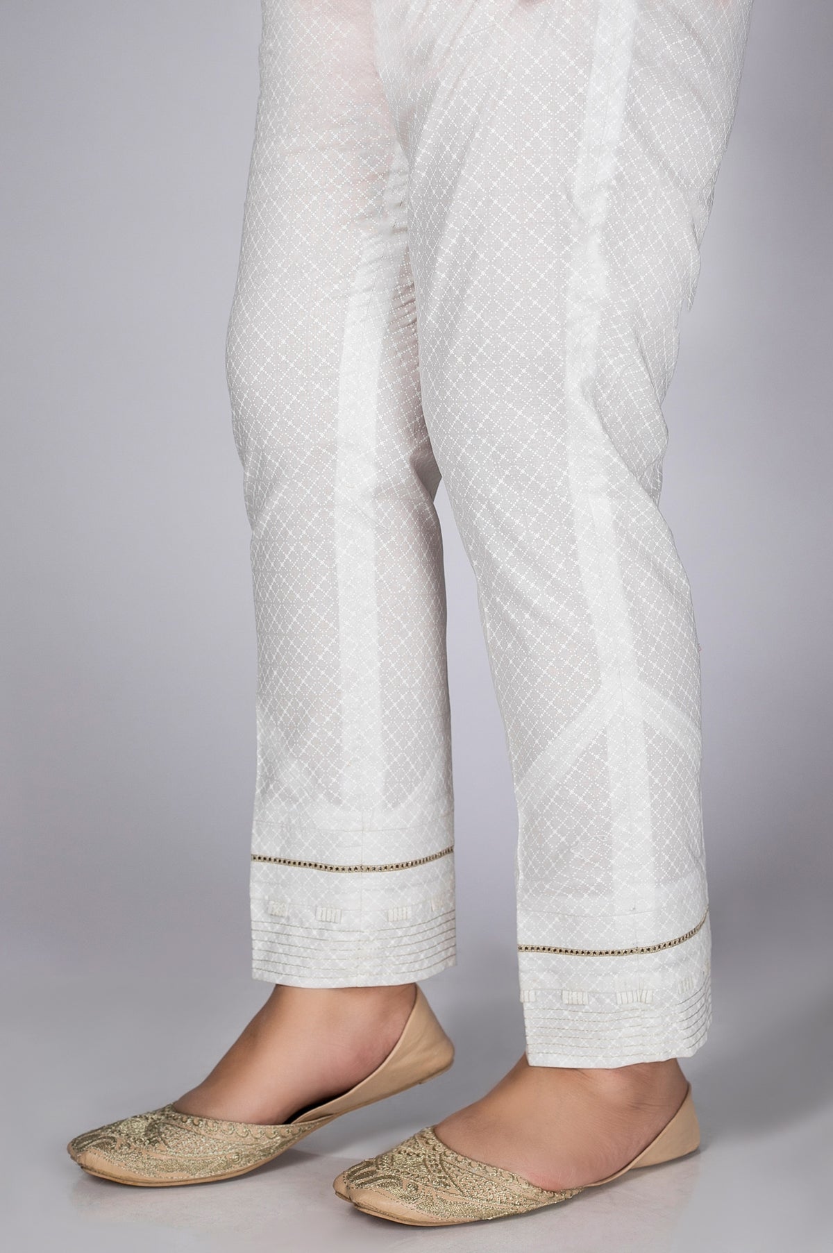 Embellished Cigarette Pants
