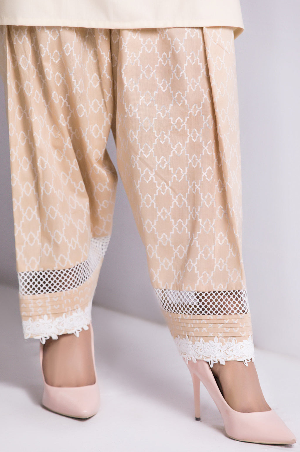 Zeen Beige Paste Shalwar
