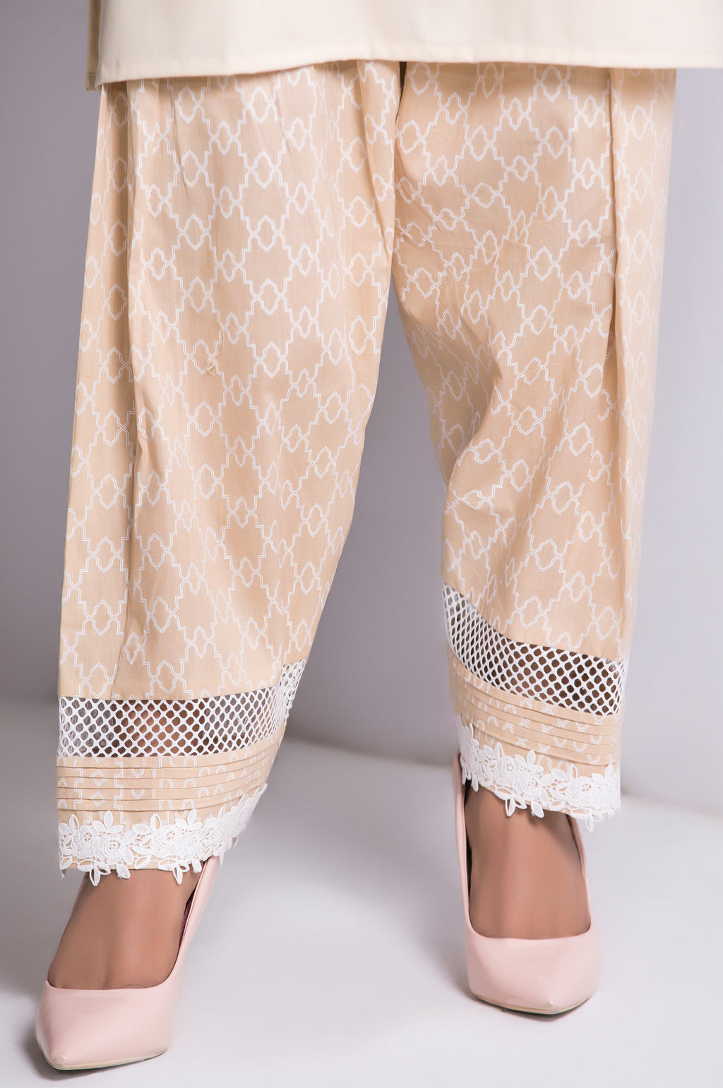 Zeen Beige Paste Shalwar