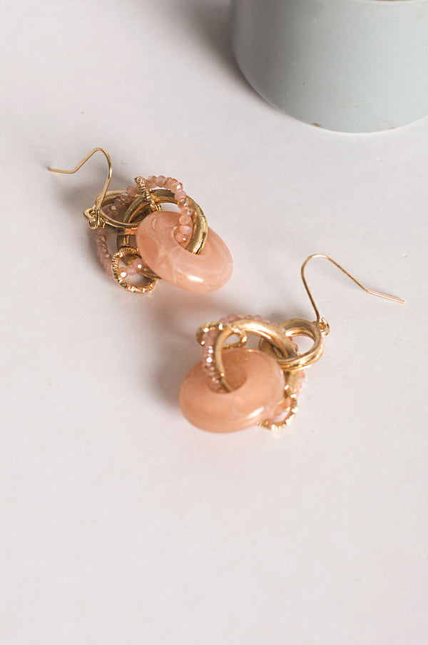 Stone Slab Earrings