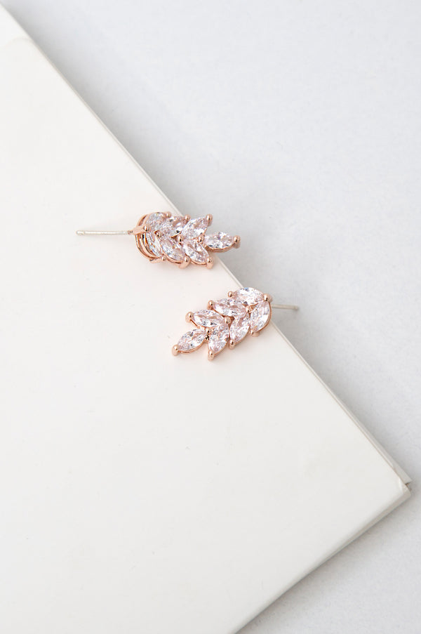 Dainty Leaf Earrings