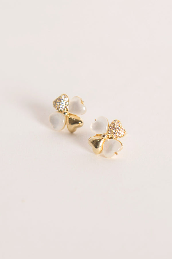 Flitter Gold Studs