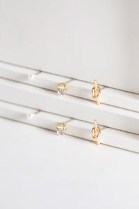 Lily and Dew Minimal Studs