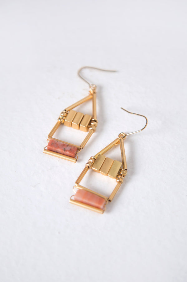 Geometric drop Earrings