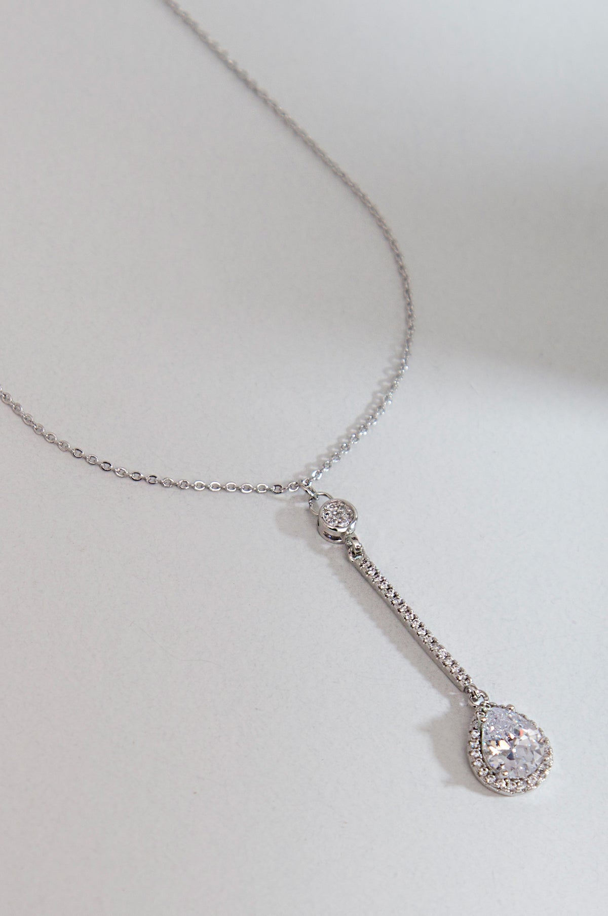 Linear Teardrop Pendant