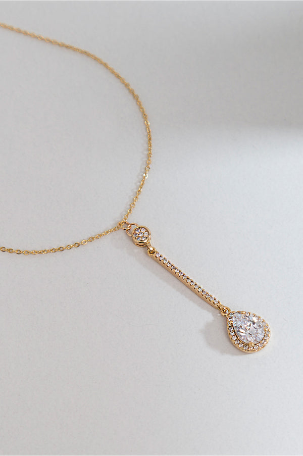 Dazzling Dew Drop Necklace