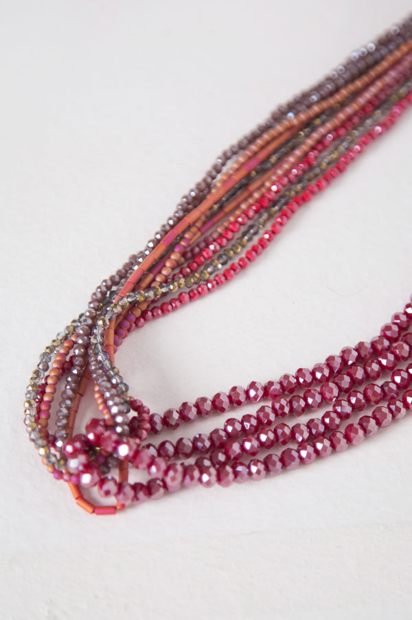 Multilayered Layered Necklace