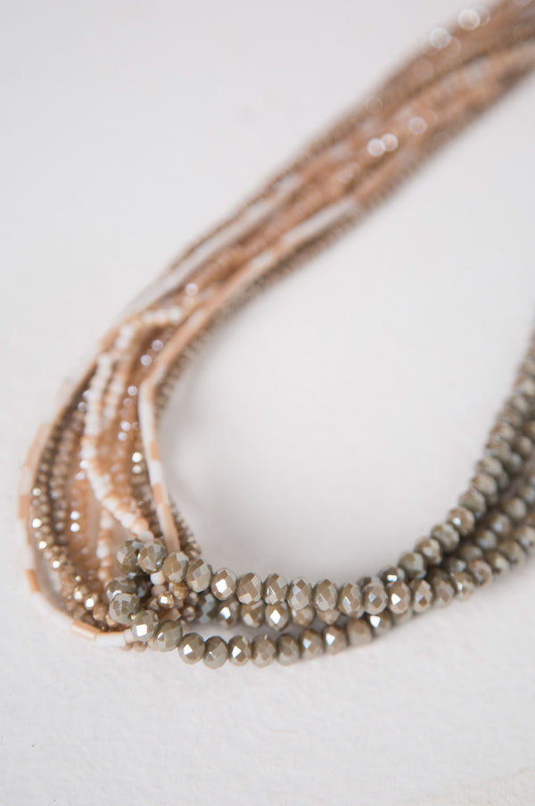 Multilayered Layered Necklace