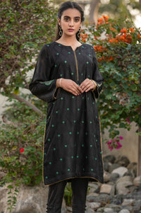 Stitched 1 Piece Jacquard Embroidered Shirt