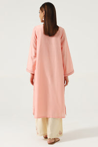 Stitched 2 Piece Cotton Silk Embroidered Outift