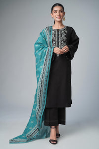 Stitched 3 Piece Printed Lawn