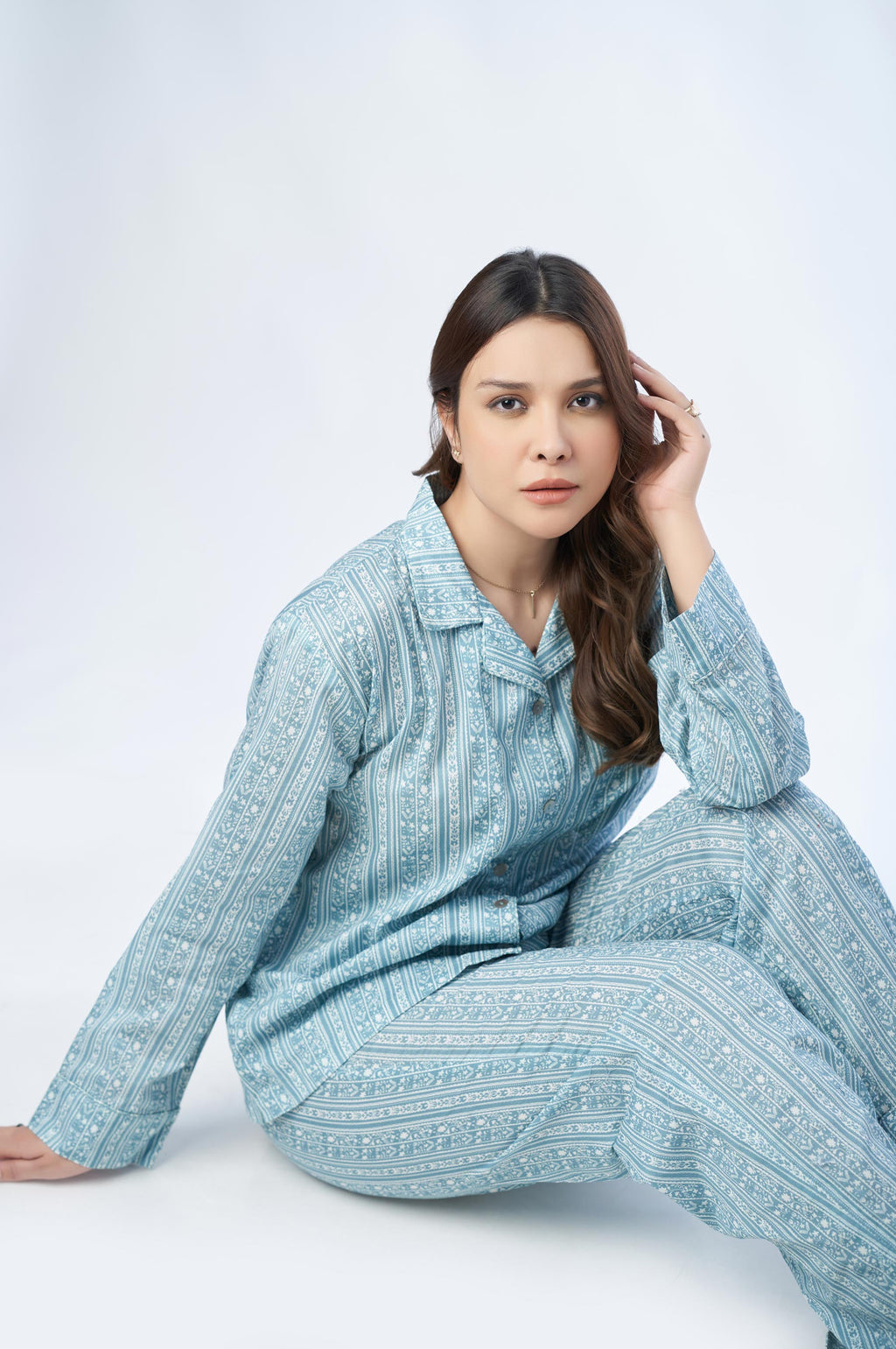 2 Piece PJ Set - Sage