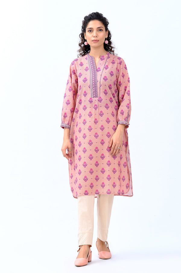 Stitched 1 Piece Digital Printed Khaddar Shirt