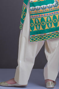Basic Plain Shalwar - Off White