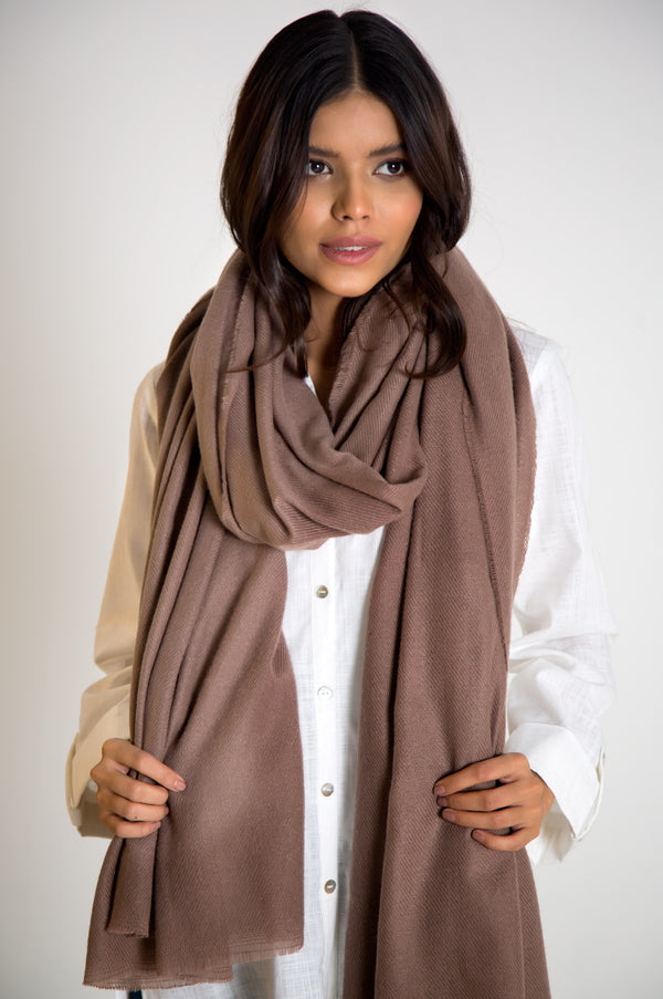 Solid Textured Scarf